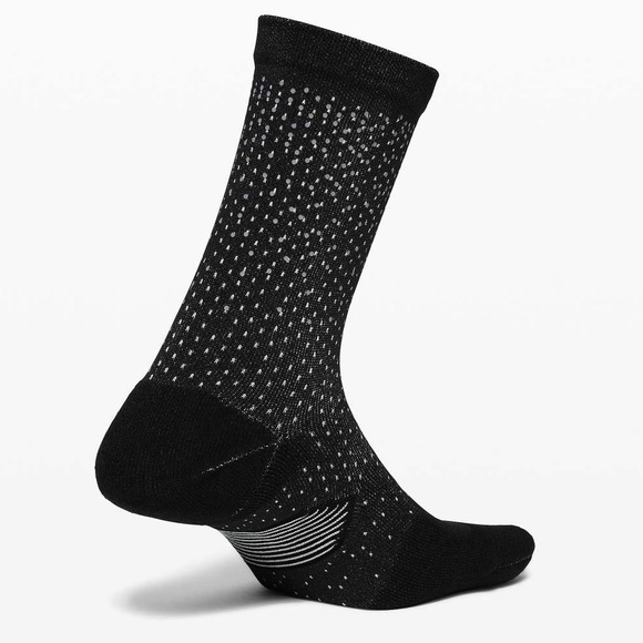 Lululemon Speed Quarter Sock *Reflective - Black - Picture 3 of 6